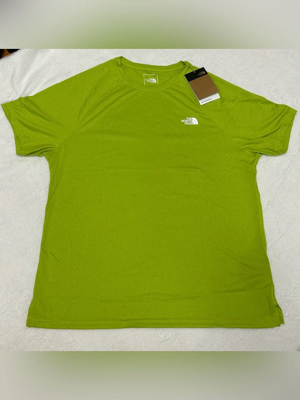 The North Face Men’s Neon Green Short-Sleeve Crew Tee